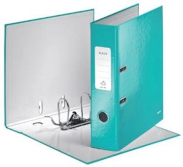 Image de Classeur A4 carton LEITZ 1005 WOW 8 cm bleu glacier